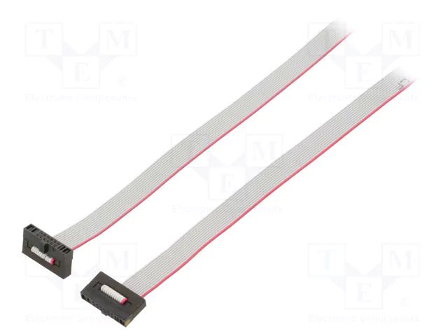 Ribbon cable with IDC connectors; IDC,both sides; 1168.4mm SAMTEC FFSD06D460001NSR