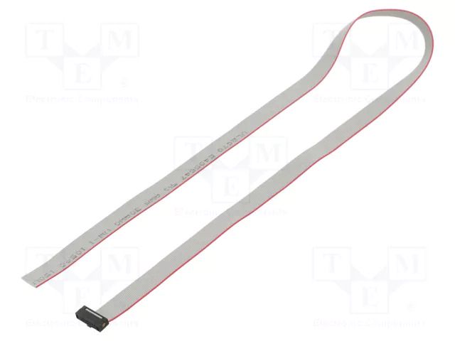 Ribbon cable with IDC connectors; IDC,wires; Tape ph: 0.64mm SAMTEC FFSD07S200001N