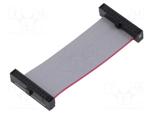 Ribbon cable with IDC connectors; IDC,both sides; 50.8mm; 2" SAMTEC FFSD13D020001N
