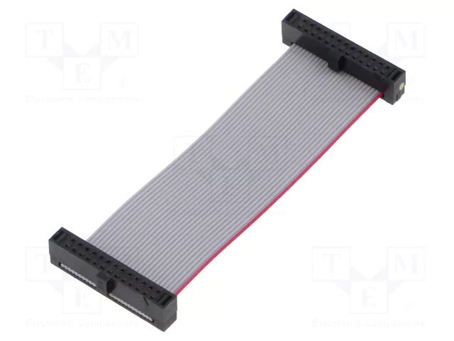Ribbon cable with IDC connectors; IDC,both sides; 57.15mm SAMTEC FFSD13D022501N