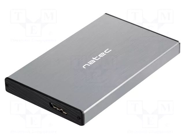 Hard discs housing: 2,5"; PnP,LED status indicator; aluminium NATEC NKZ-1281