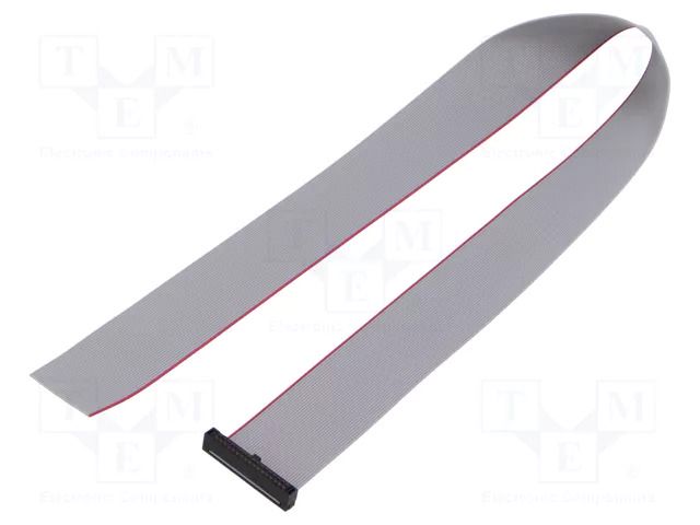 Ribbon cable with IDC connectors; IDC,wires; Tape ph: 0.64mm SAMTEC FFSD17S150001N