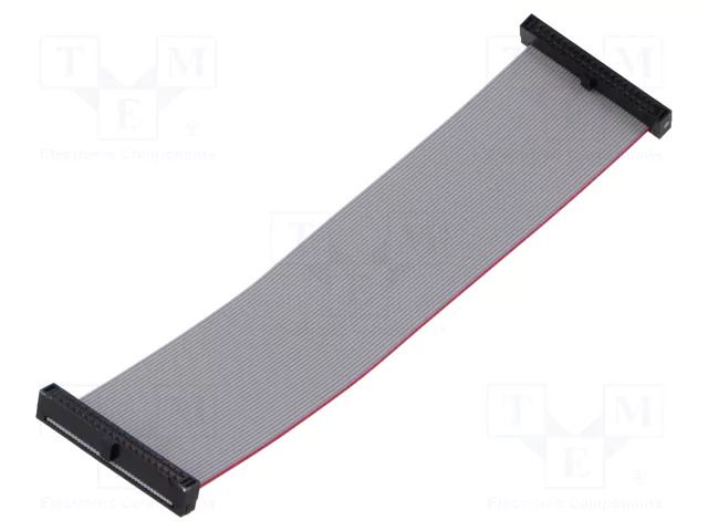 Ribbon cable with IDC connectors; IDC,both sides; 114.3mm; 4.5" SAMTEC FFSD20D045001N