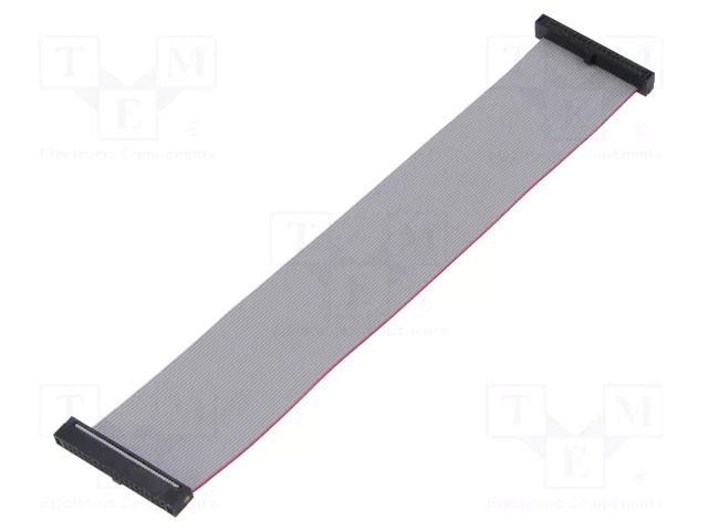 Ribbon cable with IDC connectors; IDC,both sides; 152.4mm; 6" SAMTEC FFSD20D060001NR