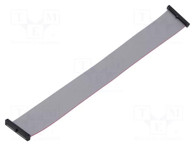 Ribbon cable with IDC connectors; IDC,both sides; 219.96mm SAMTEC FFSD20D086601N