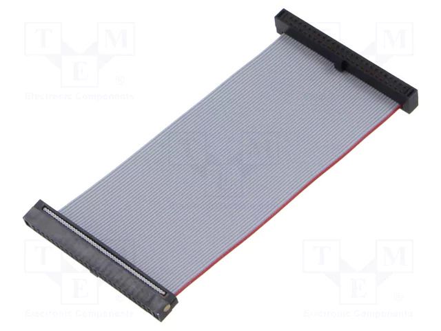 Ribbon cable with IDC connectors; IDC,both sides; 76.2mm; 3" SAMTEC FFSD25D030001NR