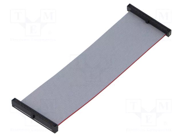 Ribbon cable with IDC connectors; IDC,both sides; 114.3mm; 4.5" SAMTEC FFSD25D045001N