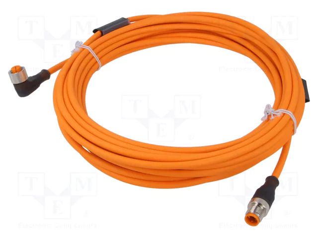 Cable: for sensors/automation; M12; PIN: 4; 10m; plug; 30VDC; 4A LUMBERG AUTOMATION LUMBERG-32584