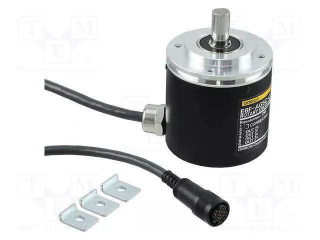Encoder: absolute; Usup: 12÷24VDC; 256imp/revol; OUT: NPN; IP65 OMRON E6F-AG5C-C-256