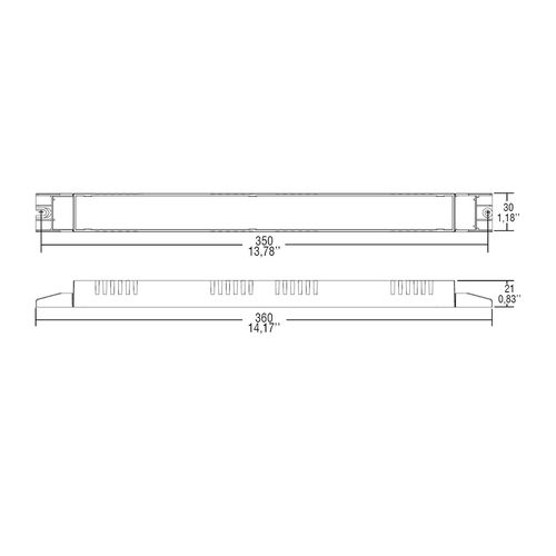 70W CV LED supply 24V 2.9A, PUSH-DIM, DALI2, TCI 127960 8010703373488