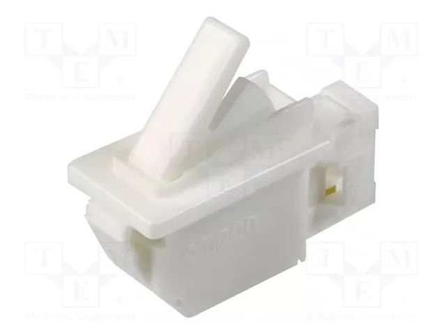 Switch: door; Pos: 2; SPST-NO; 0.5A/250VAC; white; on panel; D3D OMRON Electronic Components D3D-231