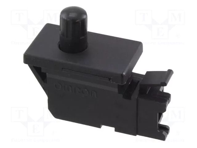 Switch: door; Pos: 2; SPST-NC; 0.5A/250VAC; black; on panel; D3DC OMRON Electronic Components D3DC-2