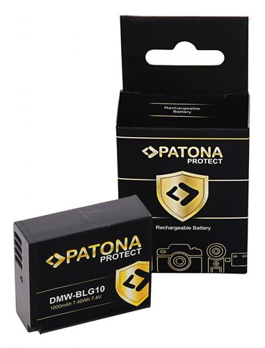 PATONA PROTECT Battery f. Panasonic DMW-BLG10 DMW-BLE9 DMC-GF3 DMC-LX85 DMC-LX100, PATONA 12865 4055655222228