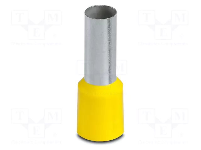 Tip: bootlace ferrule; insulated; copper; 25mm2; Bit len: 16mm PHOENIX CONTACT AI25-16YE