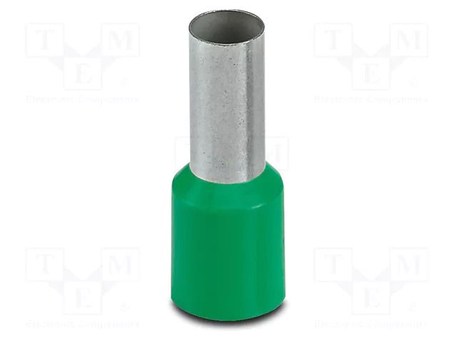Tip: bootlace ferrule; insulated; copper; 16mm2; Bit len: 12mm PHOENIX CONTACT AI16-12GN