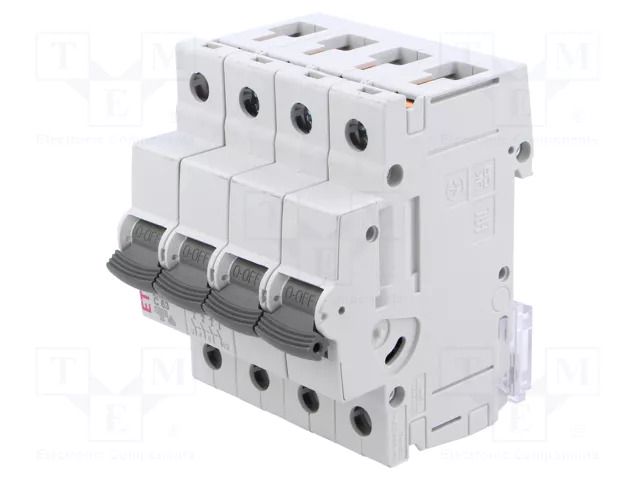 Circuit breaker; 230/400VAC; Inom: 63A; Poles: 3+N; Charact: C; 10kA ETI POLAM 001901436