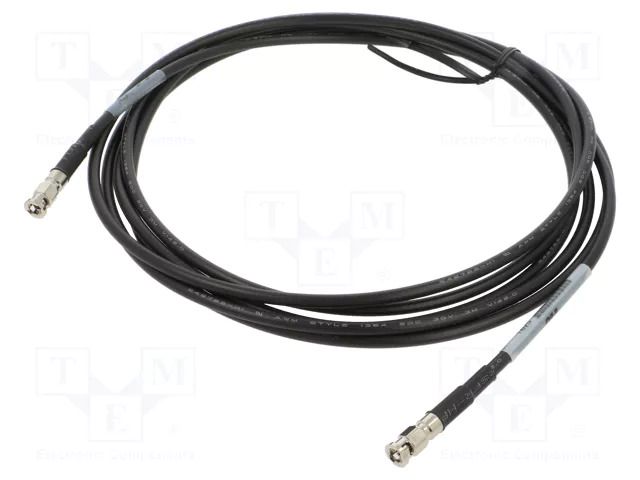 Cable; 3m; Micro BNC male,both sides; black; straight; 0÷40°C; 75Ω 3M 1CX12-33-0S-003.0