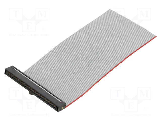 Ribbon cable with IDC connectors; IDC,wires; Tape ph: 0.64mm SAMTEC FFSD25S030001N