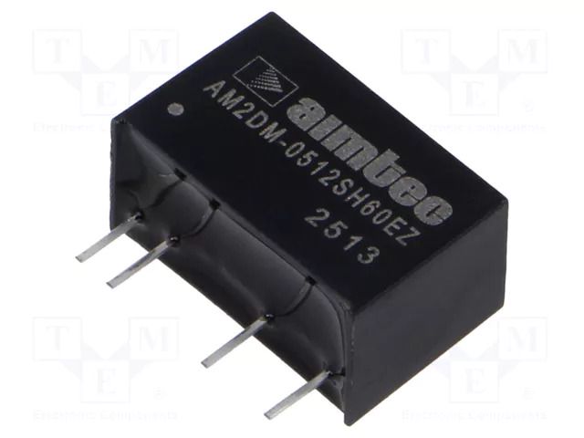 Converter: DC/DC; 2W; Uin: 4.5÷5.5VDC; Uout: 12VDC; Iout: 167mA; SIP7 AIMTEC AM2DM-0512SH60EZ