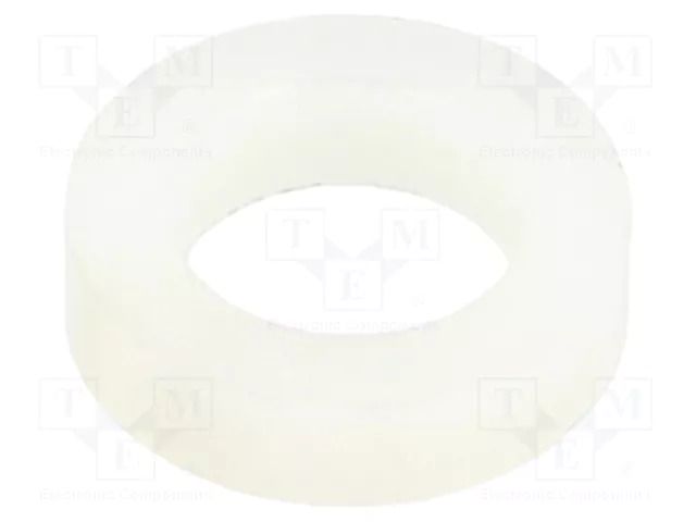 Washer; round; D=9mm; h=2.3mm; polyamide; natural ESSENTRA ESS-10068342