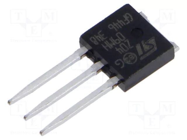 Triac; 600V; 4A; IPAK; Igt: 10mA; Ifsm: 16A STMicroelectronics Z0409MH
