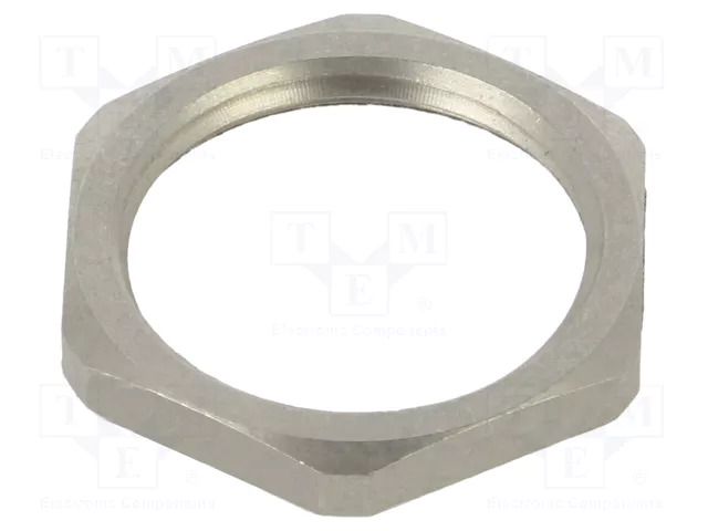 Nut; PG13,5; stainless steel; 24mm; Thread: PG; KM-INOX HELUKABEL HELU-92973