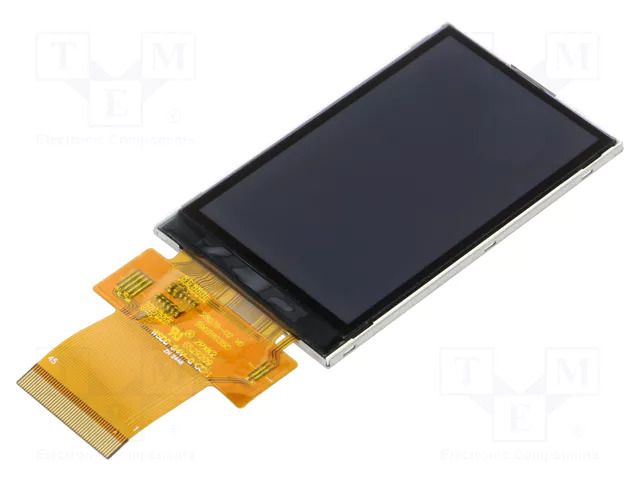 Display: TFT; 2.8"; 240x400; Illumin: LED; Dim: 72.5x44x2.54mm DISPLAY ELEKTRONIK DEM240400ATTH-PW