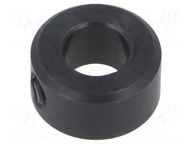 Circlip; oxidized steel; 8mm; Ring: external; Body: black ELESA+GANTER GN705-8-A