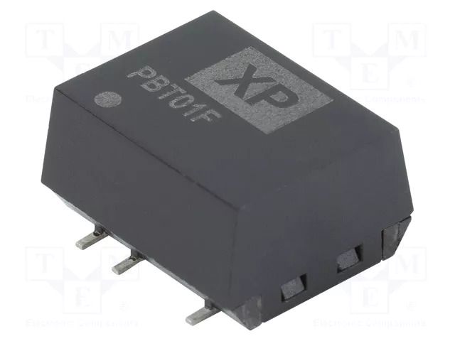 Converter: DC/DC; 1W; Uin: 10.8÷13.2VDC; Uout: 15VDC; Iout: 67mA XP POWER PBT01F12S15-TR