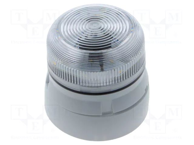 Signaller: lighting; flashing light; white; Flashguard; 230VAC KLAXON SIGNALS QBS-0312