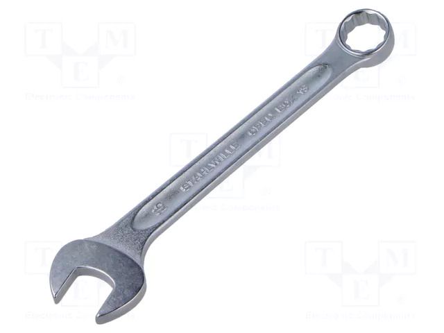 Wrench; combination spanner; 16mm; chromium plated steel STAHLWILLE ST-40081616