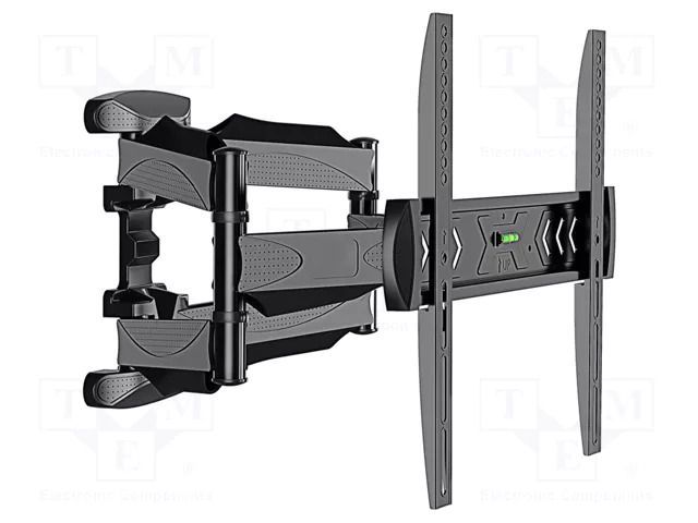 Holder; for wall mounting; 36.4kg; 32÷58"; black GEMBIRD WM-58ST-01