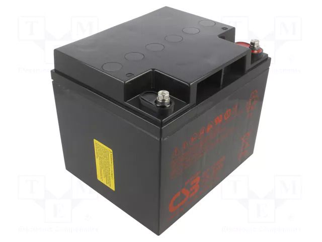 Re-battery: acid-lead; 12V; 40Ah; AGM; maintenance-free CSB BATTERY ACCU-GP12400