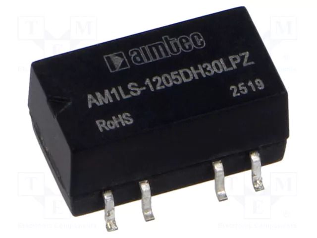 Converter: DC/DC; 1W; Uin: 10.8÷13.2VDC; Uout: 5VDC; Uout2: -5VDC AIMTEC AM1LS-1205DH30LPZ
