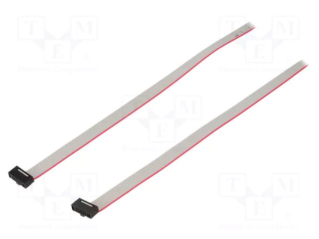 Ribbon cable with IDC connectors; IDC,both sides; 457.2mm; 18" SAMTEC FFSD05D180001NR