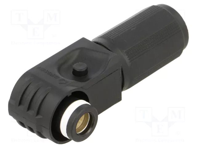 Connector: DC supply; plug; ES-150A; 1.5kV; PIN: 1; IP67; for cable DEGSON ELECTRONICS ESP-150A-35-BK