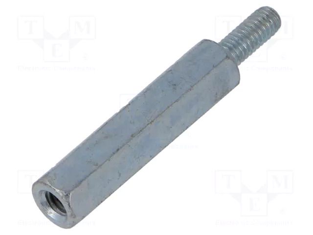 Screwed spacer sleeve; 30mm; Int.thread: M4; Ext.thread: M4 BM GROUP BMQSMS030M4