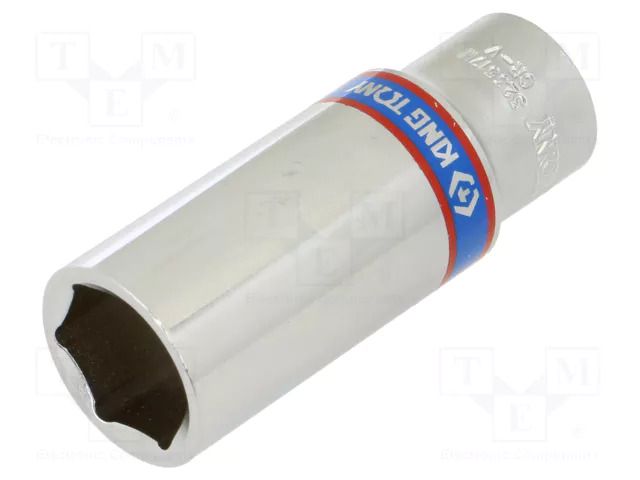 Socket; 6-angles,socket spanner; 17mm; 3/8"; long KING TONY KT-323517M