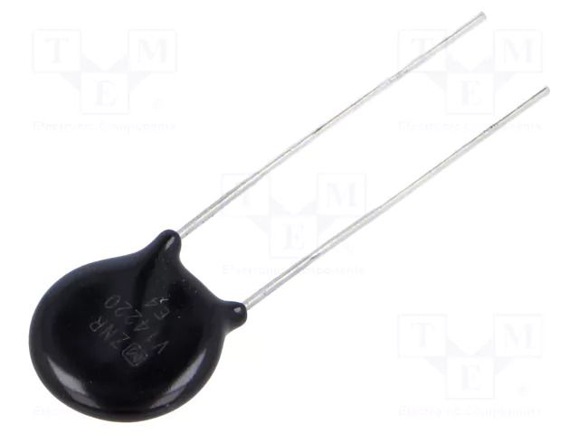 Varistor: ceramics; THT; 14VAC; 18VDC; 43V; 2kA; Ø15.5mm PANASONIC ERZV14D220
