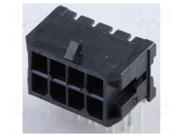 Connector: wire-board; socket; male; PIN: 8; Micro-Fit 3.0; 3mm; 2x4 MOLEX MX-43045-0823