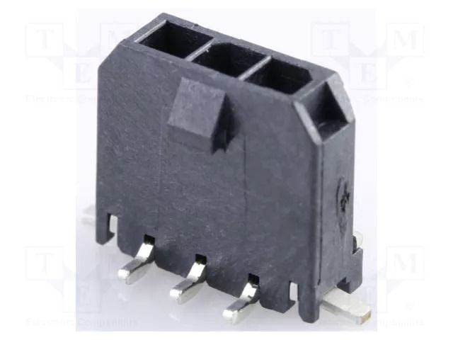 Connector: wire-board; socket; male; PIN: 3; Micro-Fit 3.0; 3mm; 5A MOLEX MX-43650-0324