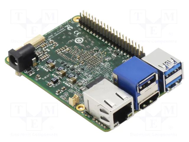 Single-board computer; x86-64; 8GBRAM,64GBeMMC; 12VDC; UP TWL AI AAEON UP150A120864AIKT1