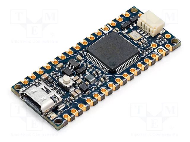 Dev.kit: Arduino Nano; prototype board; Comp: R7FA4M1AB3CFM; 5VDC ARDUINO ABX00142