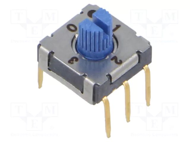 Encoding switch; Pos: 4; THT; Rcont max: 100mΩ; Rinsul min: 100MΩ SUNGMUN ELECTRONICS GSMR-04