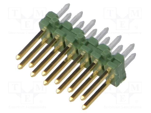 Connector: pin strips; pin header; male; PIN: 12; THT; straight TE Connectivity 825440-6
