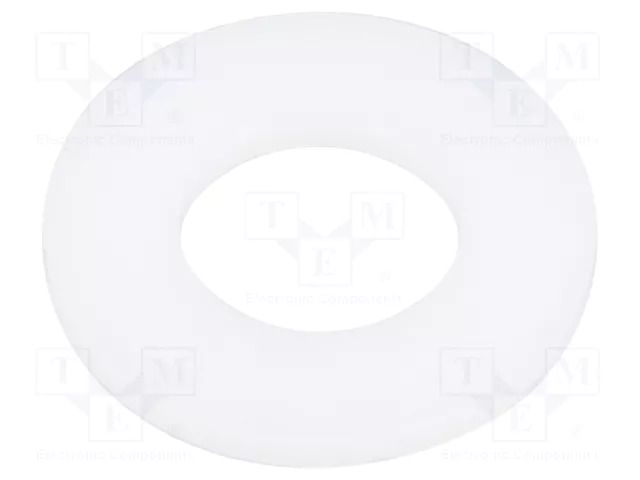 Washer; round; D=17mm; h=1.6mm; polyamide; natural ESSENTRA ESS-10042243