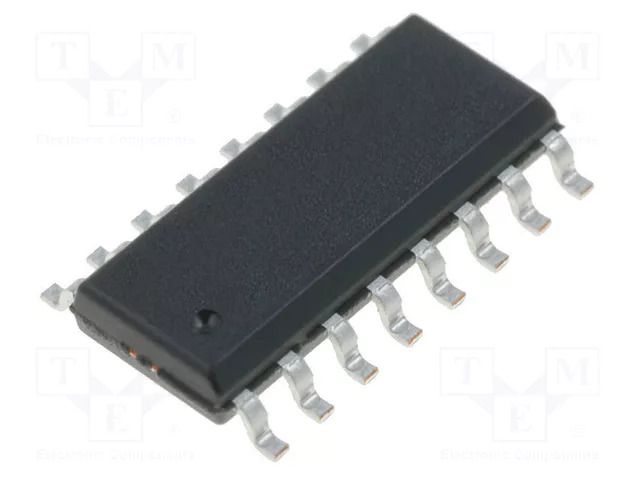 IC: power switch; USB switch; 0.5A; Ch: 4; N-Channel; SMD; SO16; tube TEXAS INSTRUMENTS LM3544M-L/NOPB