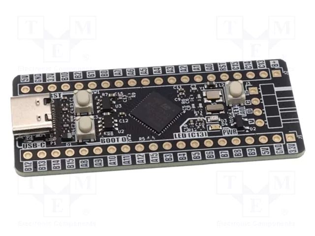 Dev.kit: STM32; prototype board; BOOTLOADER button,RESET button KAMAMI KAMODBLACKPIL411TH