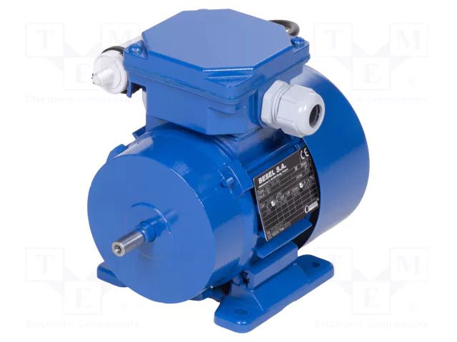 Motor: AC; 1-phase; 0.06kW; 230VAC; 1410rpm; 0.41Nm; IP54; 0.65A BESEL SEH56-4A