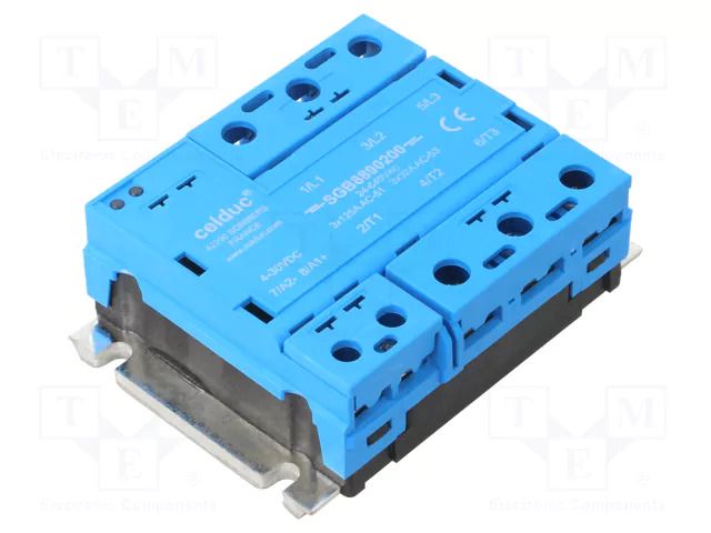 Relay: solid state; 125A; Uswitch: 24÷640VAC; 3-phase; IP20; SGB CELDUC SGB8890200